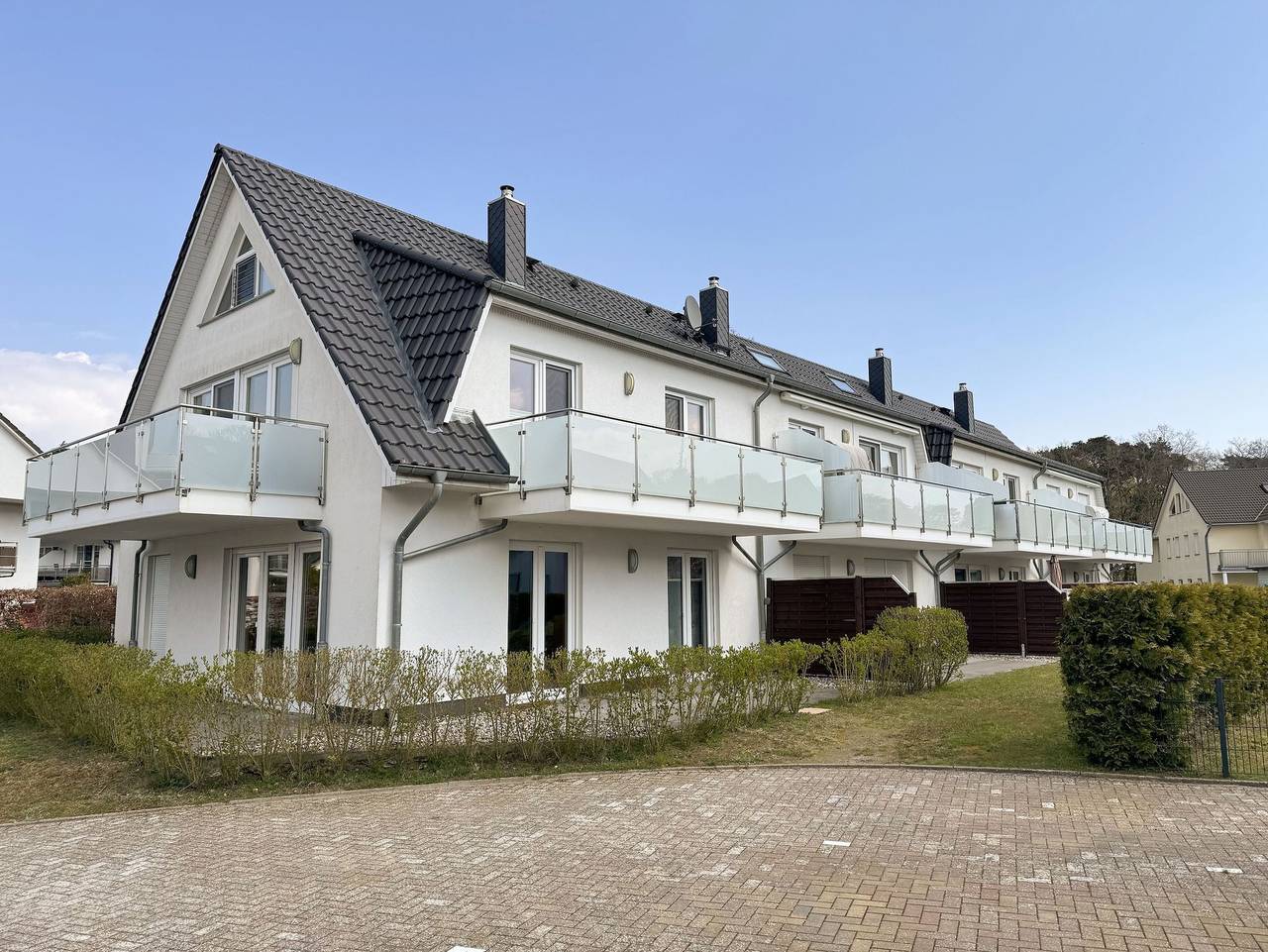 Ganze Ferienwohnung, F:  Haus Sanddorn Whg. 04 Strandläufer mit Kamin & Terrasse in Thiessow, Mönchgut