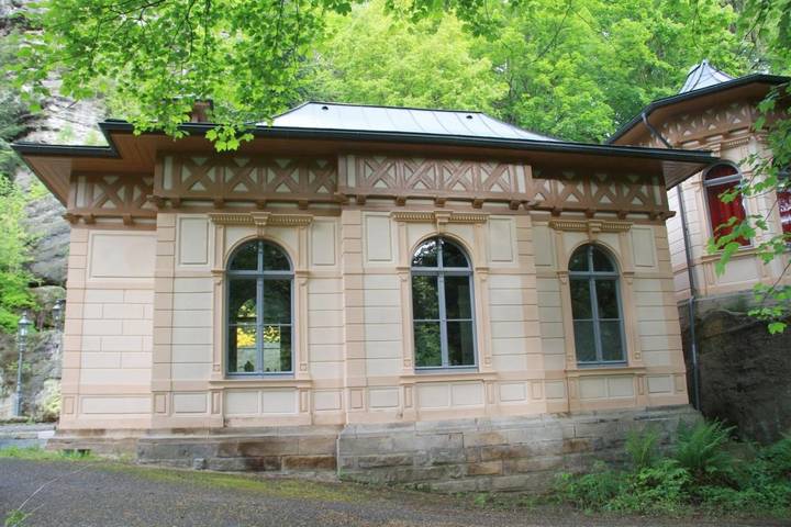 Ferienhaus für 4 Personen, mit Terrasse und Garten sowie Ausblick in Rosenthal-Bielatal - 2