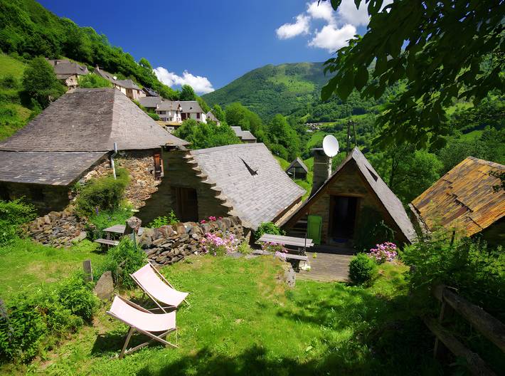 Gîte pour 4 personnes, avec jardin