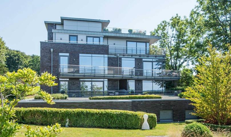 Ferienwohnung für 3 Personen, mit Balkon und Terrasse sowie Garten und Ausblick in Meierwik - 4