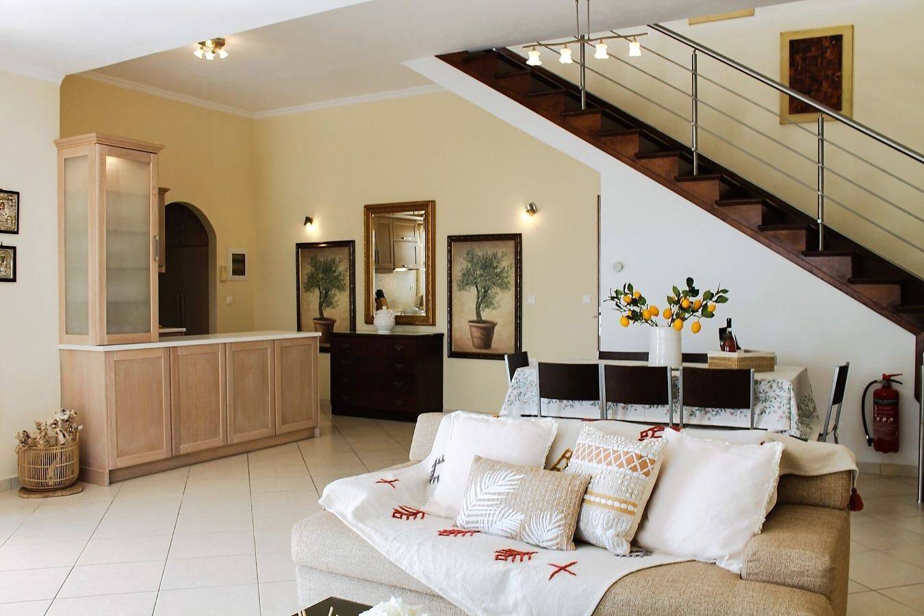 Villa 'Kyriaki' with Sea View, Wi-Fi and Air Conditioning in Kalami, Corfu