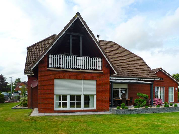 Ferienwohnung für 4 Personen, mit Balkon und Garten in Marienhafe