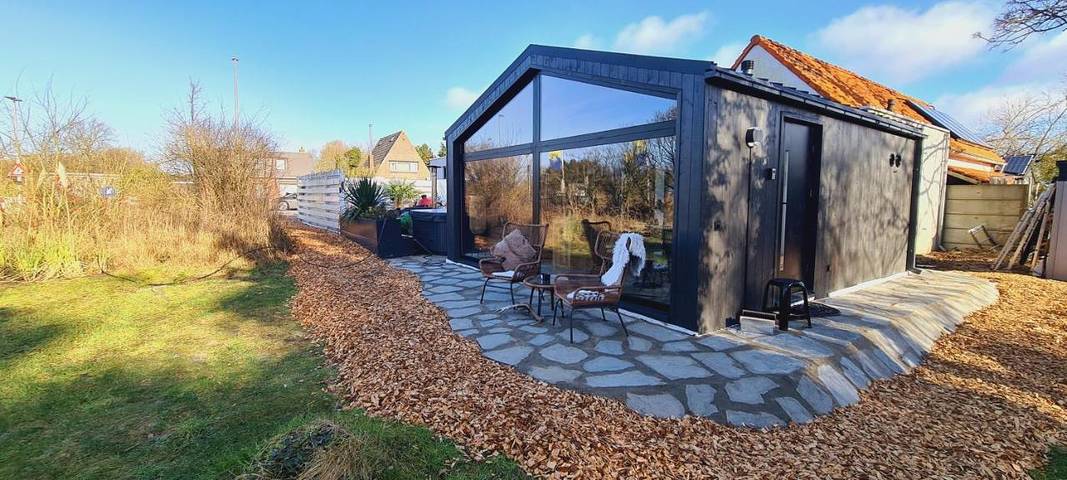 B&B für 2 Personen, mit Whirlpool und Terrasse sowie Garten und Ausblick in Zandvoort
