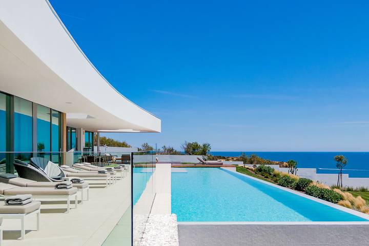 Ferienhaus für 12 Personen, mit Meerblick und Balkon sowie Terrasse und Garten in Lagos - 3