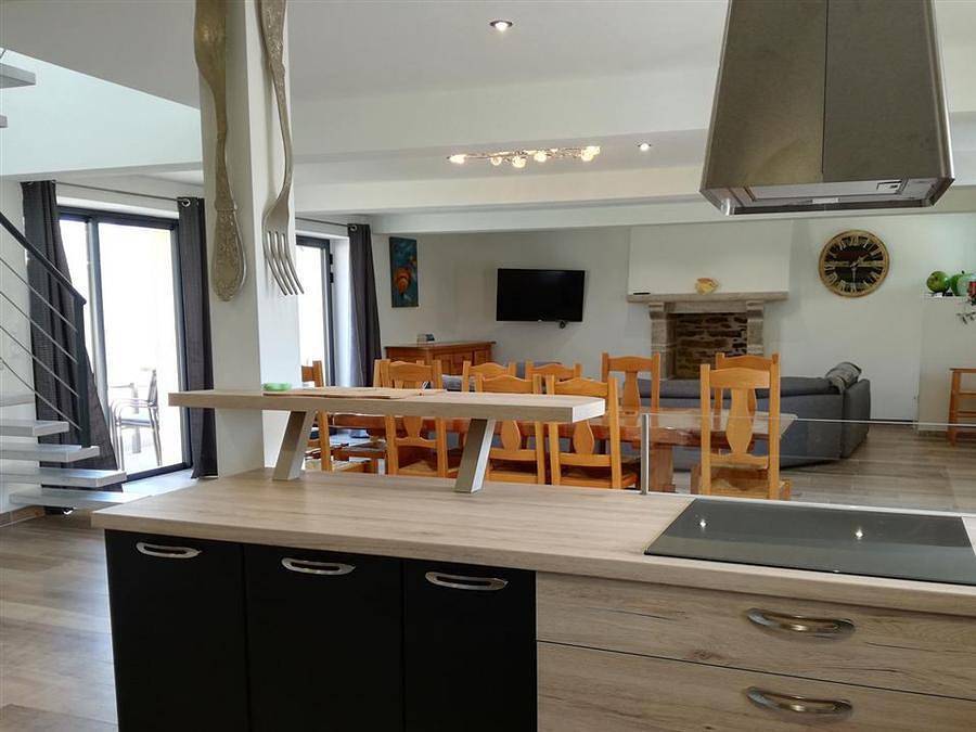 Camping et Parc Les Goelands - Landhaus 14 personen - Ferienhaus mit Sanitäranlagen in Arzal, Côte des Mégalithes