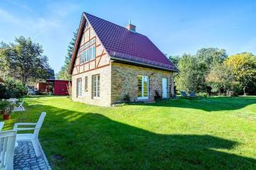 Ferienwohnung für 6 Personen, mit Terrasse und Garten, mit Haustier in Lassan
