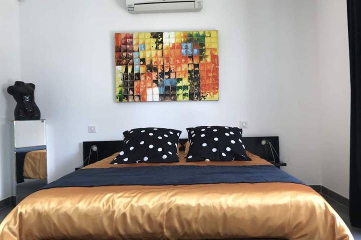 Villa pour 8 personnes, avec terrasse et jardin, animaux acceptés à Bandol - 4