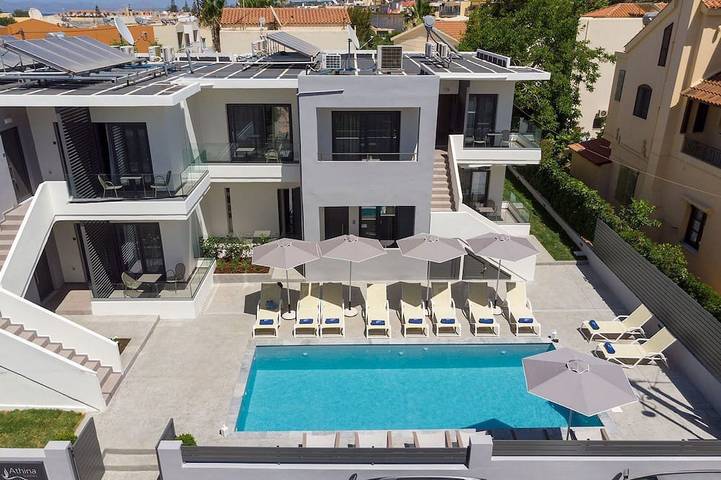 Maison de vacances pour 6 personnes, avec piscine ainsi que jardin et balcon - 1