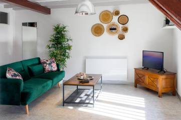 Gîte pour 4 personnes, avec terrasse à Sainte-Croix-en-Plaine