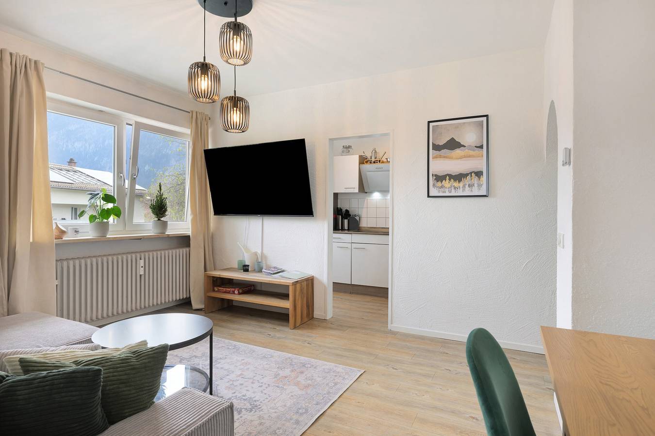Ganze Wohnung, Apartment 'Alpenblick Ferienwohnung' mit Bergblick, Balkon und Wlan in Kiefersfelden, Bayerische Alpen