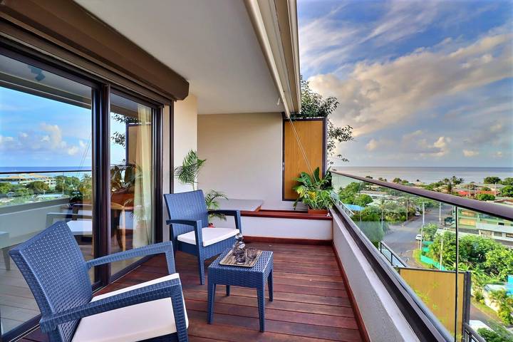 Location de vacances pour 2 personnes, avec piscine et terrasse dans Polynésie française - 4