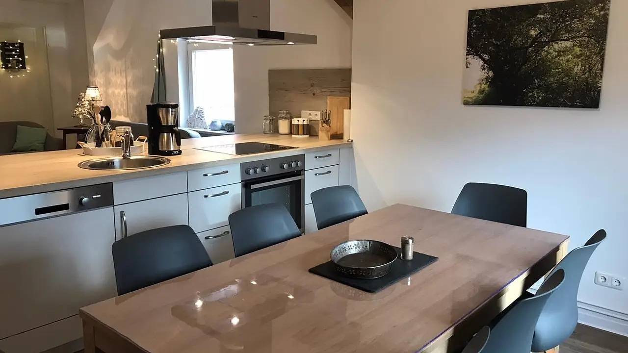 Ganze Ferienwohnung, Ferienwohnung für 7 Personen (120 m²) in Schlichting in Schlichting, Eider-Treene-Sorge