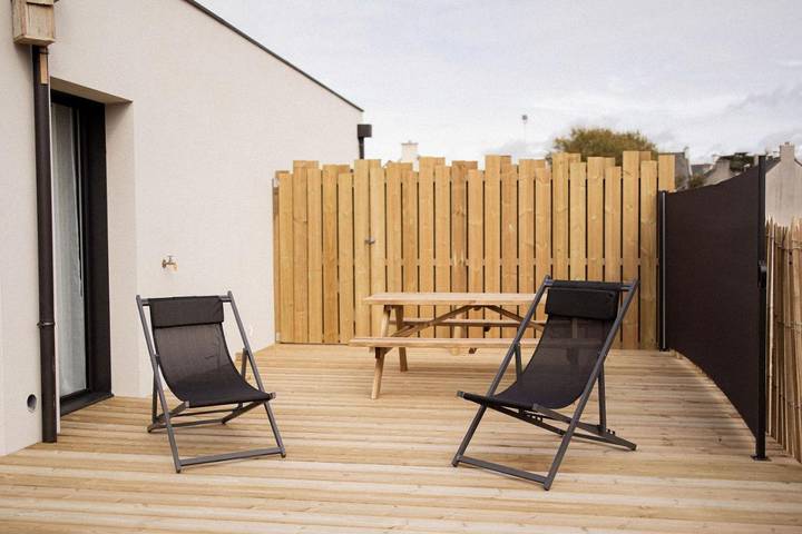 Location de vacances pour 4 personnes, avec terrasse et jardin dans Port de Portsall - 3