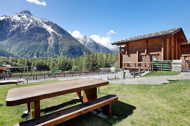 Gîte pour 2 personnes, avec Jardin à Bionaz