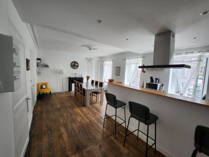 Appartement de vacances pour 4 personnes, avec Jardin