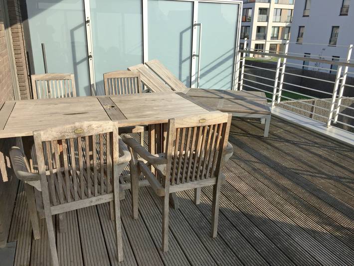 Gîte pour 4 personnes, avec balcon et jardin à Bredene - 4
