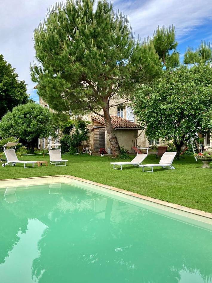 Gîte für 4 Personen, mit Garten und Ausblick sowie Pool und Terrasse - 1