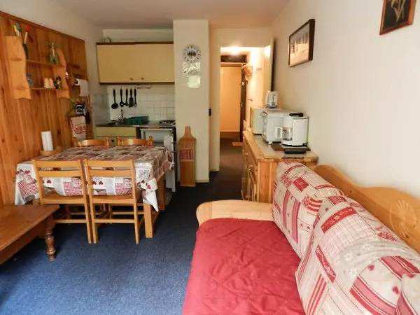 Ganzes Studio, Ferienwohnung Residence les glaciers in La Ferrière, Le Pleynet