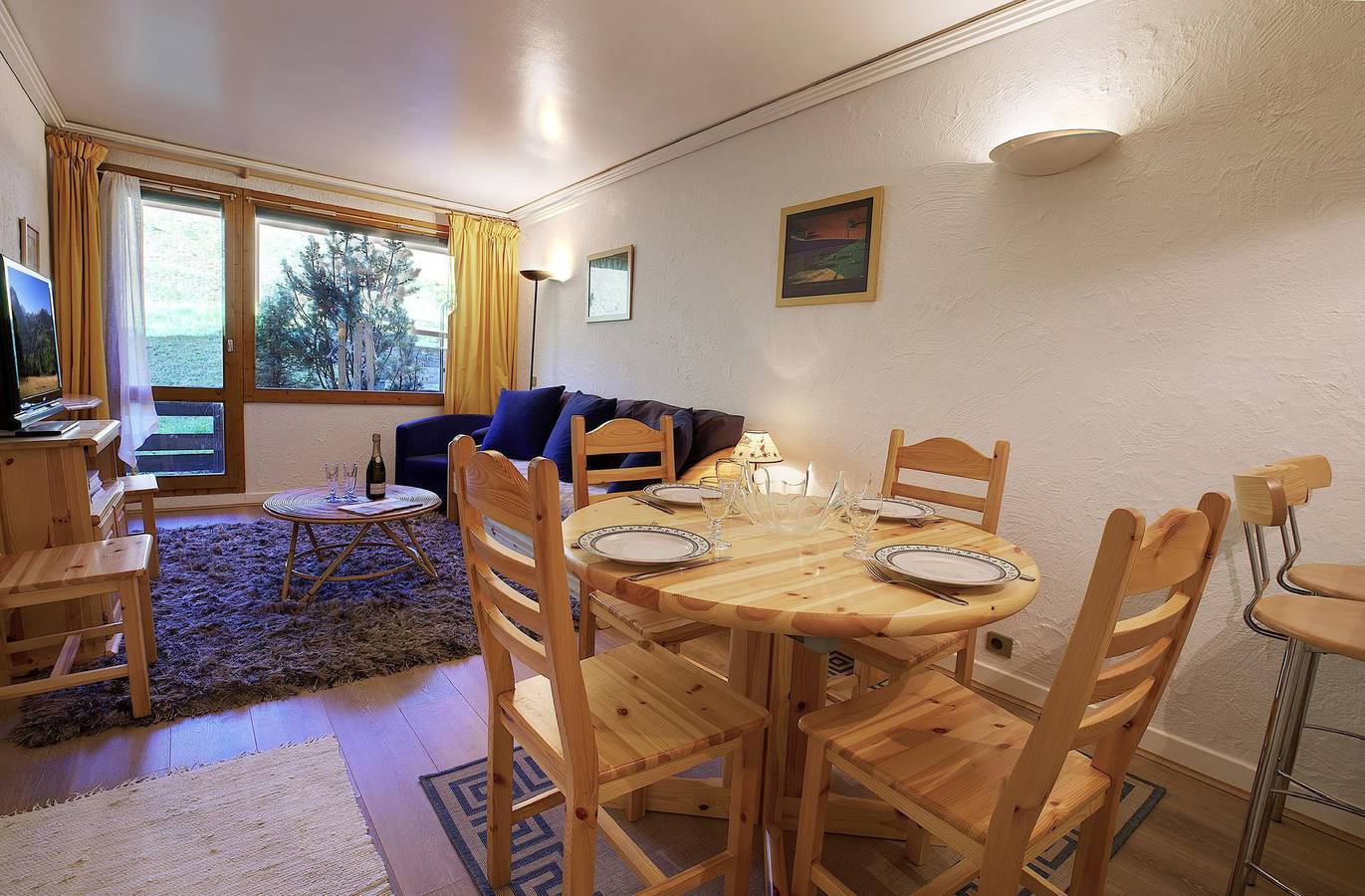 Appartement De Vacances pour 4 Personnes dans Courchevel 1850, Courchevel