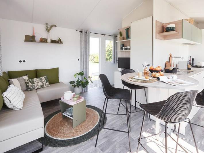 Camping La Buissière - Ciela Village - Mobilheim 4 personen - Ciela Privilège - 2 Zimmer in Barjac, Alès und Umgebung