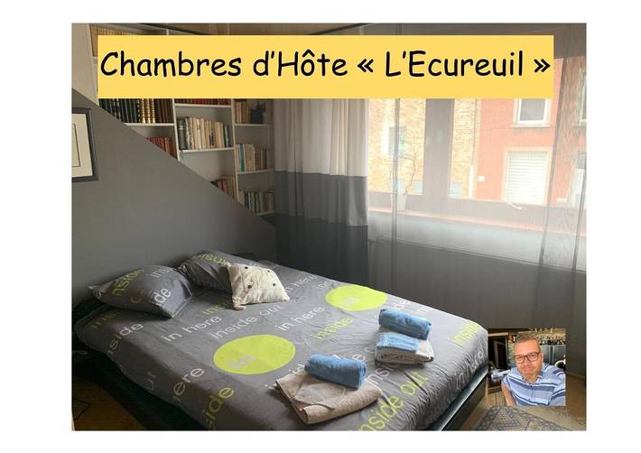 Gîte pour 3 personnes, avec Terrasse et Jardin à Frameries