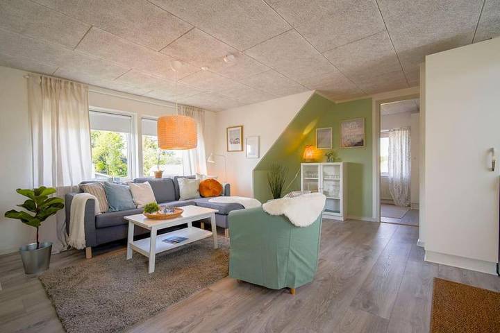 Ferienwohnung für 4 Personen, mit Garten in Sindal