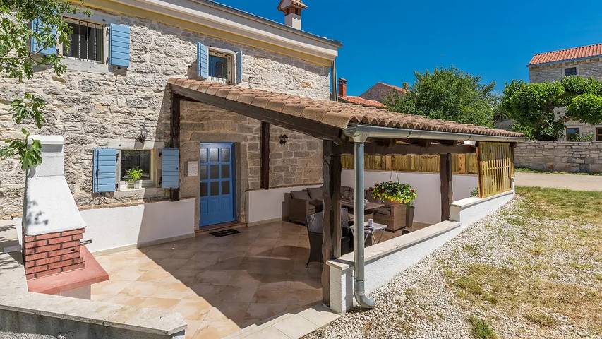 Ferienhaus für 5 Personen, mit Garten, mit Haustier