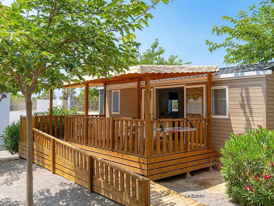 Camping Sandaya Valencia - Mobilheim 4 personen - Cottage 5p 2ch **** Pmr in Puçol, Costa de Valencia