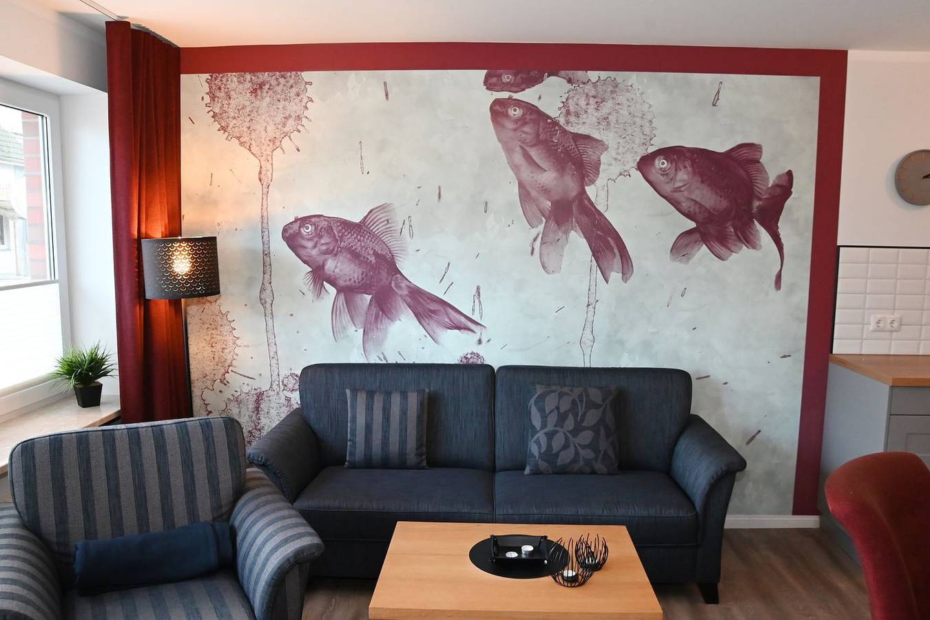 Ganze Wohnung, Wind im Haar, Kaffee in der Hand in Büsum, Nordseeküste