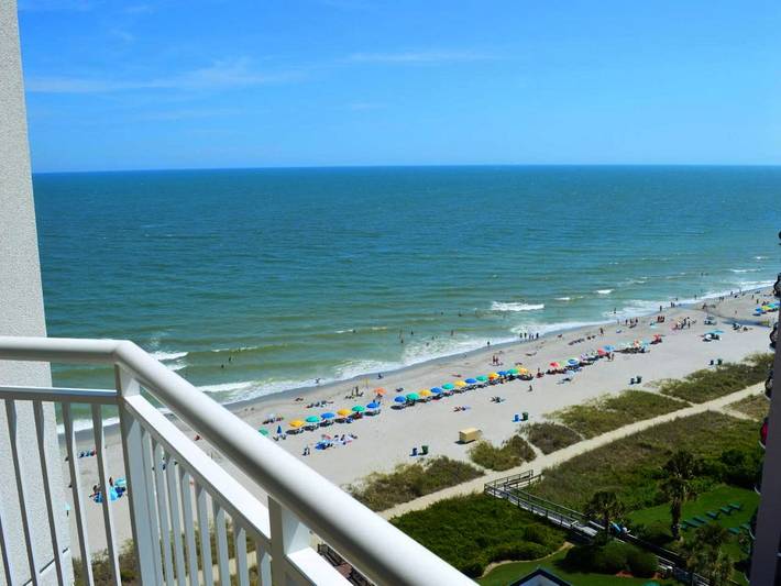 Ferienwohnung für 4 Personen, mit Balkon und Whirlpool sowie Pool in South Carolina