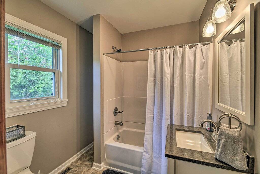 'Trout House' in Dtwn Damascus: Near Creeper Trail in Damascus, Washington County (VA)