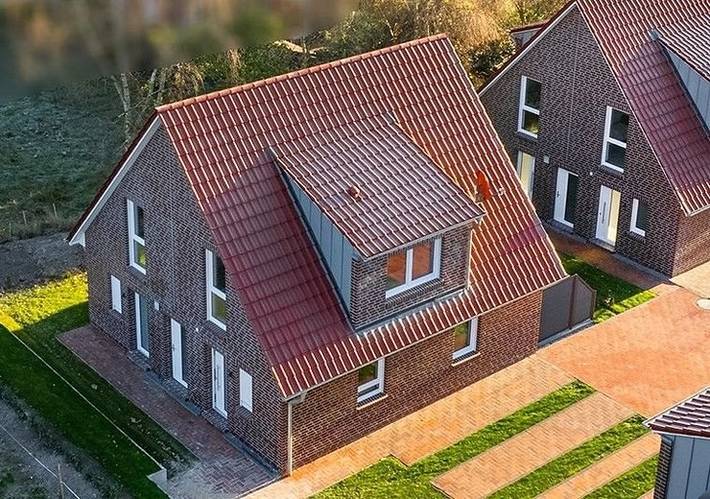Ferienhaus mit meerblick für 4 Personen, mit Terrasse und Garten in Ostfriesland - 2