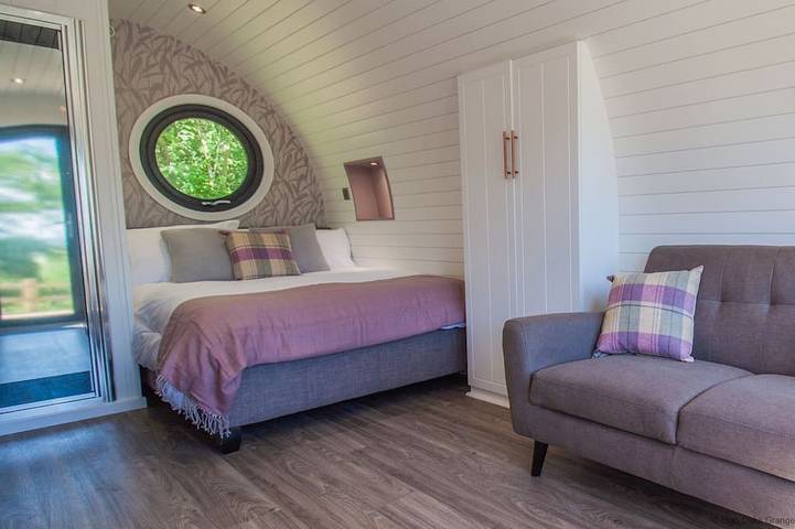 Glamping for 2 people, with terrace in North York Moors National Park