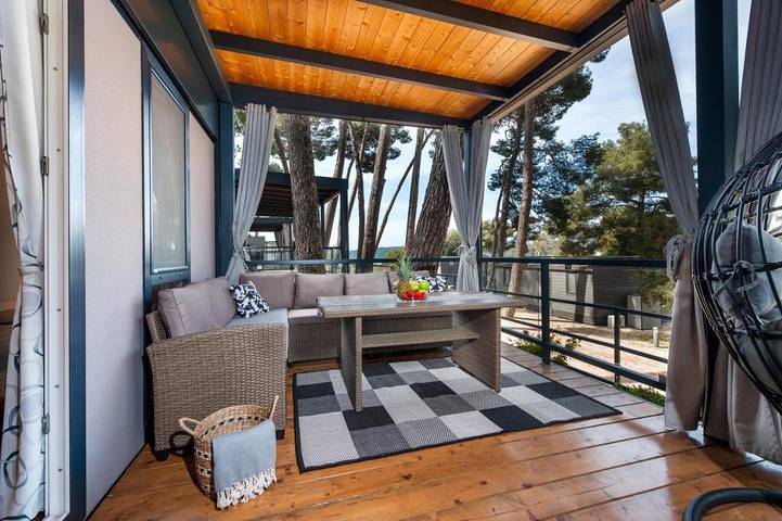 Camping für 5 Personen, mit Ausblick und Garten in Rovinj - 2