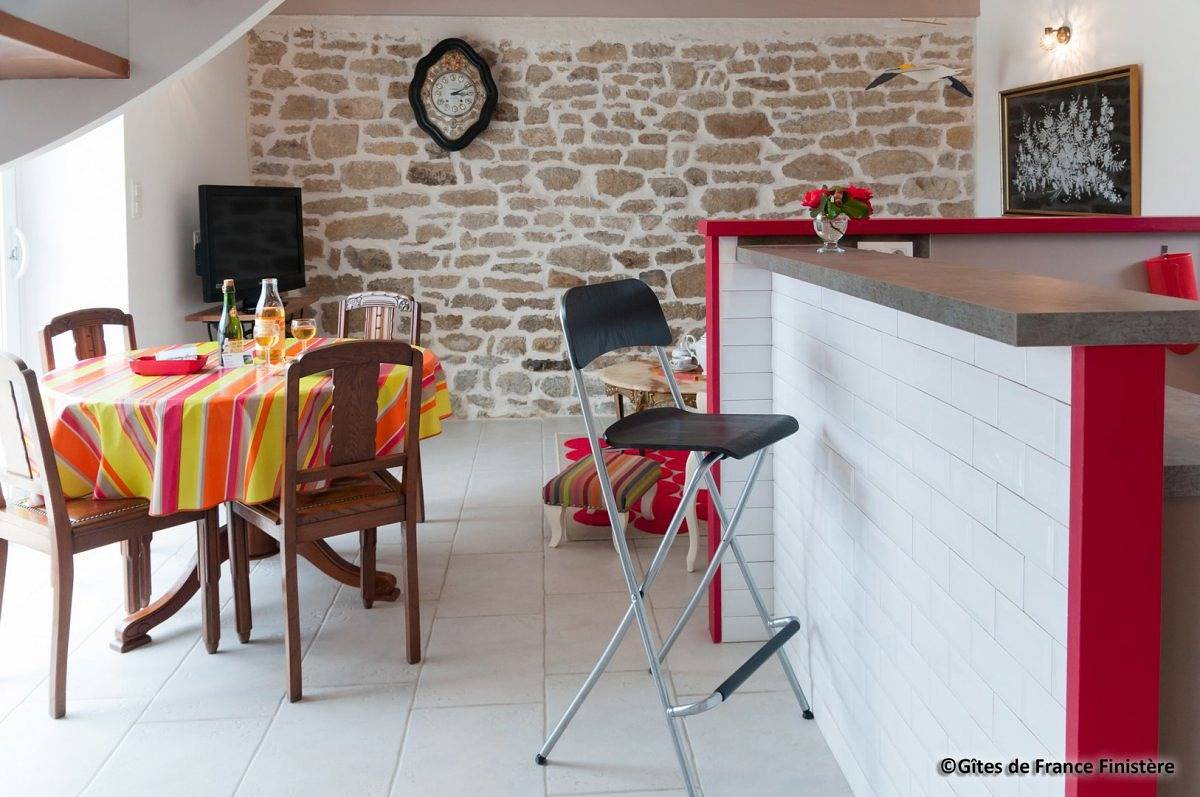 Gîte für 3 Personen mit Terrasse in Penmarc'h, Quimper Und Umgebung