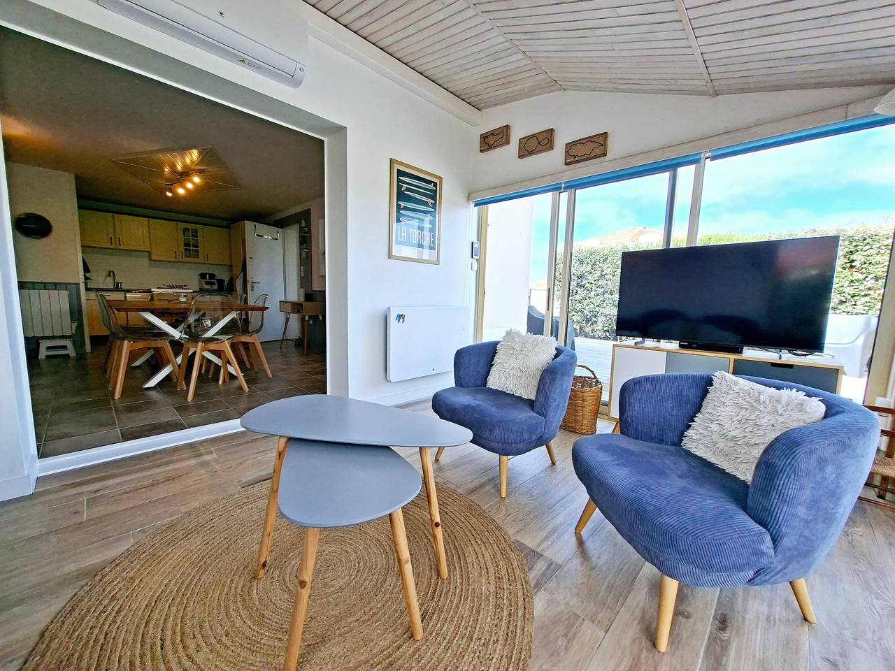 Casa vacacional «La Maison De Marion» con terraza privada, Wi-Fi y aire acondicionado in La Tranche-sur-Mer, Vandea
