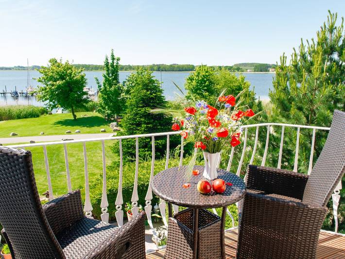 Ferienwohnung für 2 Personen, mit Ausblick und Seeblick sowie Balkon, kinderfreundlich am Selliner See - 3