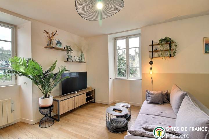 Somptueux appartement accolé à la cathédrale in Quimper, Région de Quimper