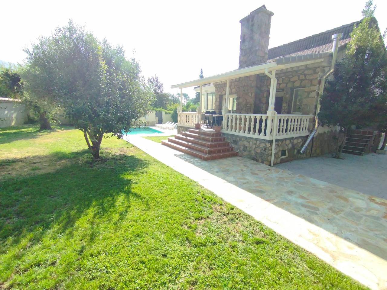 Casa Rural 'Los Pinos' mit Bergblick, privatem Pool und Wlan in La Adrada, Ávila und Umgebung