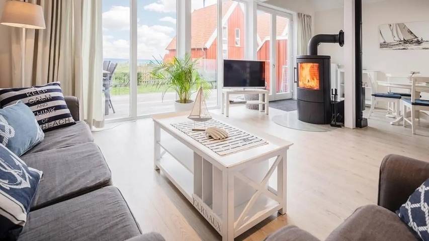 Ferienhaus für 4 Personen, mit Terrasse und Garten sowie Sauna, mit Haustier in Schashagen - 4