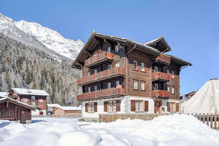 Ferienwohnung für 6 Personen, mit Balkon in Saas-Grund - 3