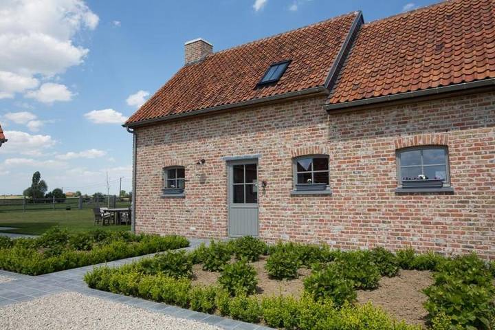Gîte pour 4 personnes, avec jardin et vue dans Wijtschate