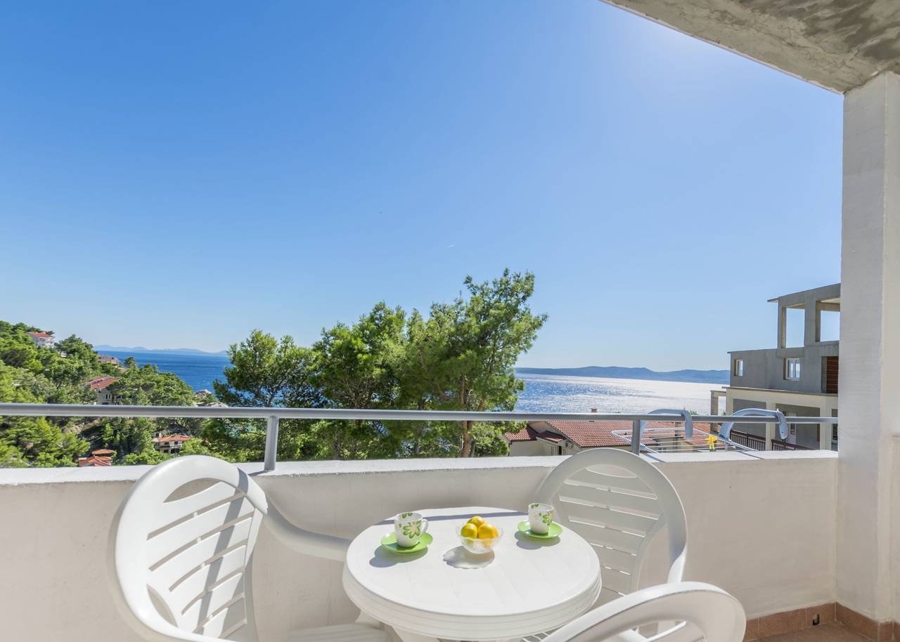 Studio für 2 Personen in Brela, Split-Dalmatien
