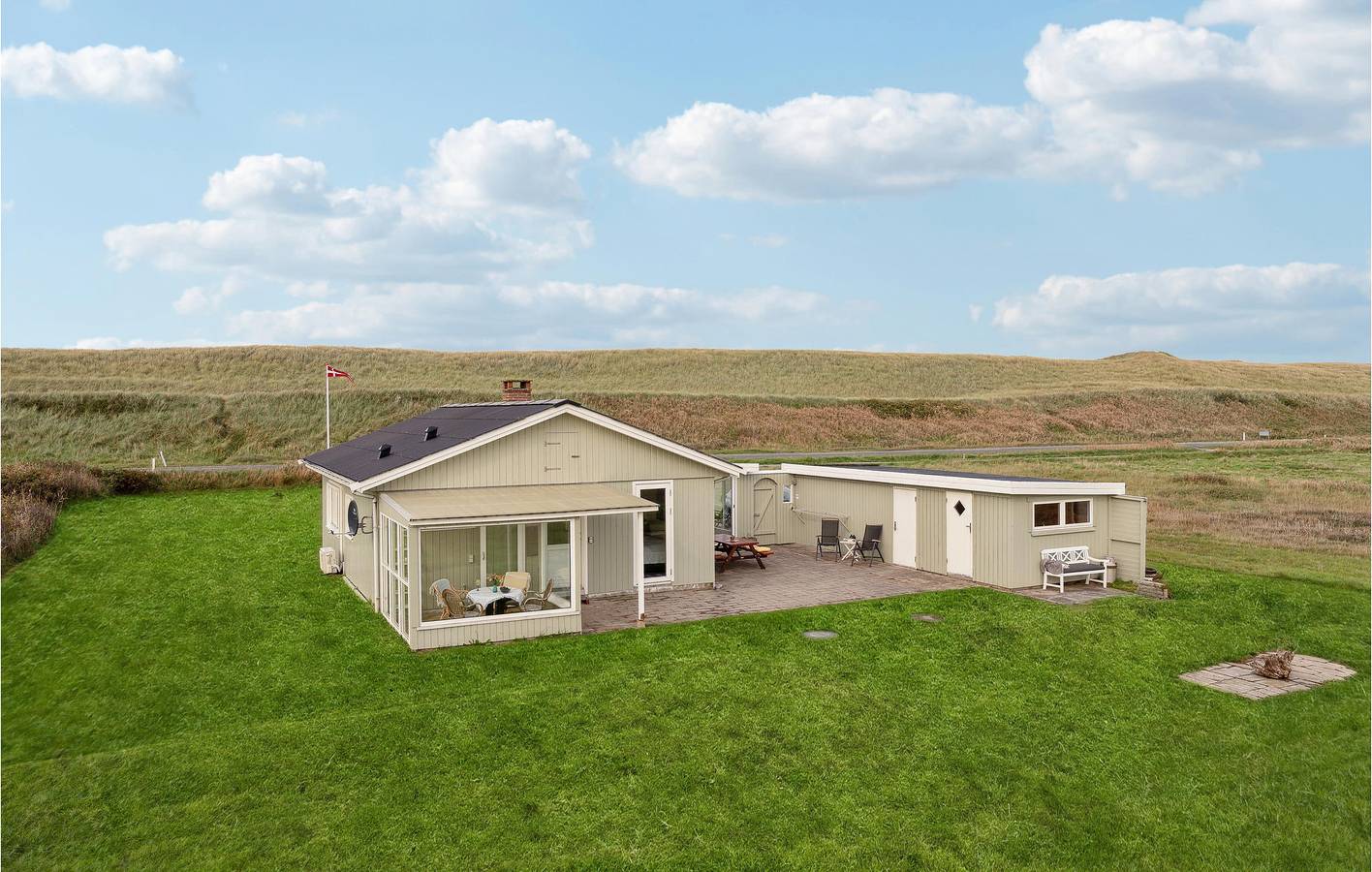 Ferienhaus für 4 Personen mit Terrasse in Ulfborg, Nissum Fjord