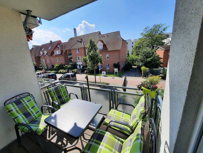 Ferienwohnung für 2 Personen, mit Balkon an der Müritz