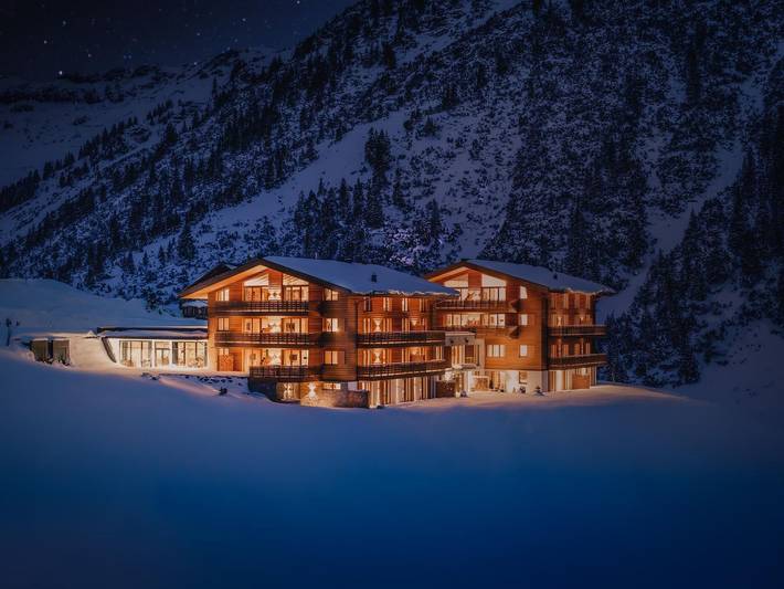 Hütte für 5 Personen, mit Balkon, kinderfreundlich in Warth