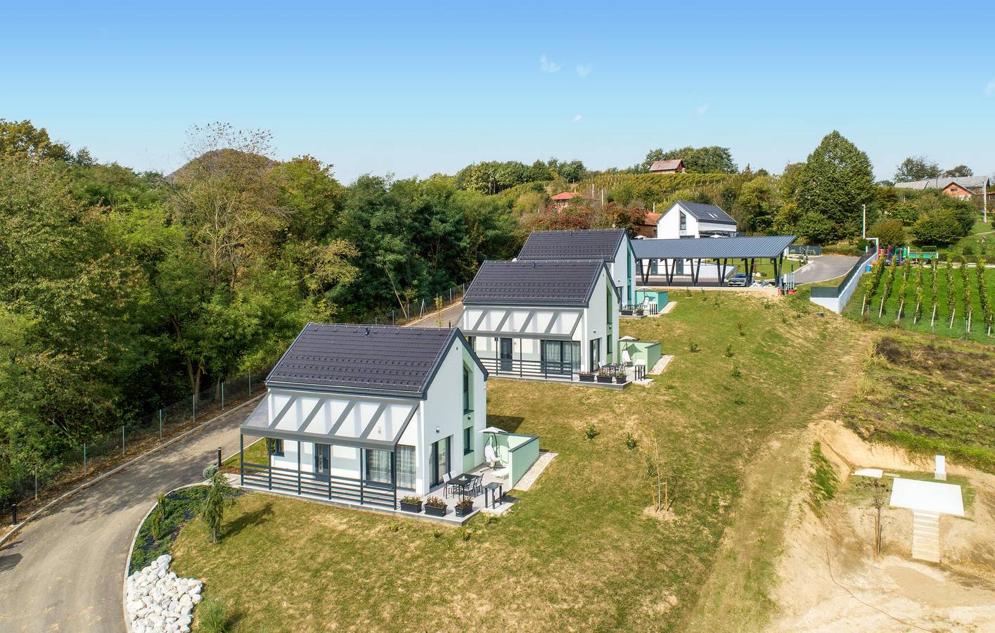 Gemütliche Ferienwohnung mit einem Schlafzimmer und Terrasse in der Nähe des Flusses Bednja in Varazdin
