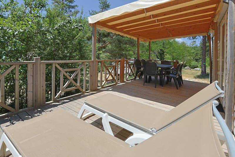 Rcn les Collines de Castellane — Mobile home Marjolaine in La Garde (Alpes-de-Haute-Provence), Parc naturel régional du Verdon