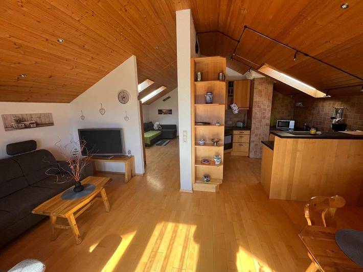 Ferienwohnung für 5 Personen, mit Balkon und Garten sowie Ausblick in Ühlingen-Birkendorf