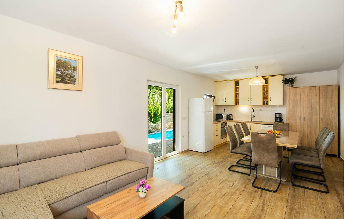 Ferienhaus für 10 Personen mit Terrasse in Vinisce, Split-Dalmatien